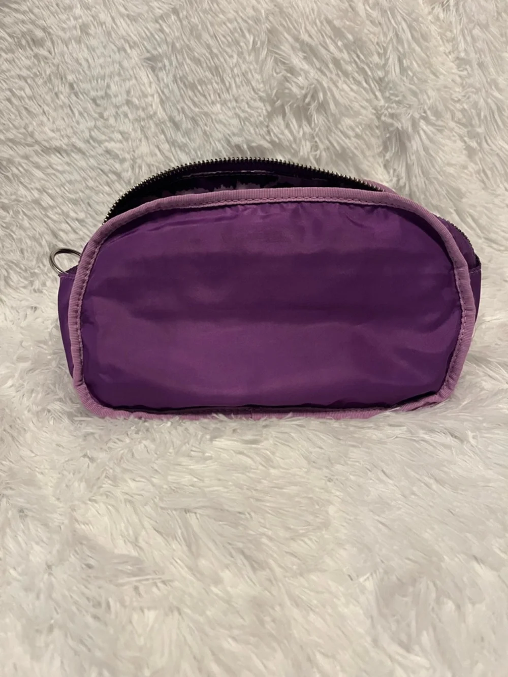 COACH 🦓🦄 NWOT Poppy Cosmetic Case in Purple Zebra Y2K HTF and Collectible